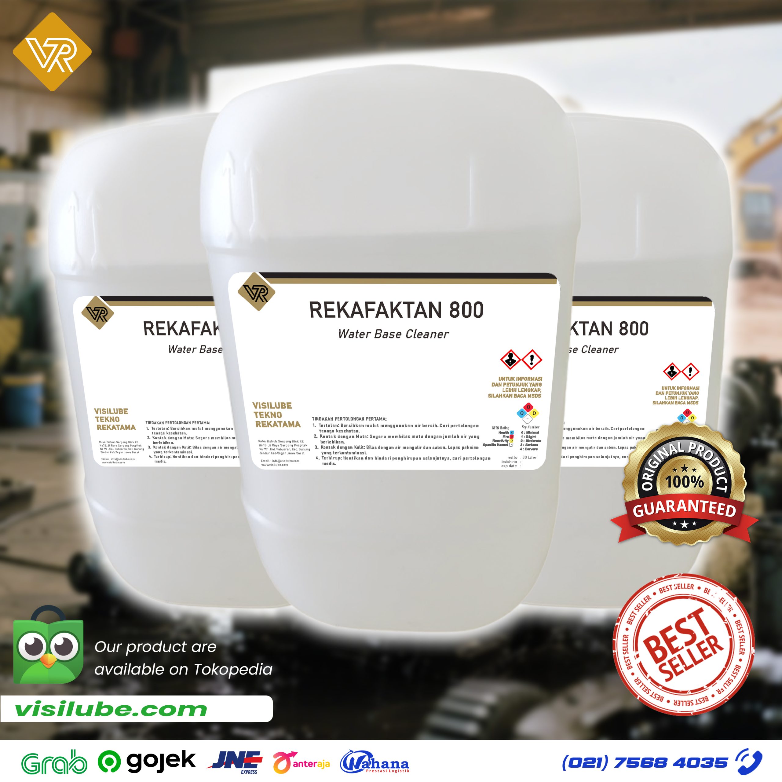 pembersihan oli dengan degreaser murah berbasis air